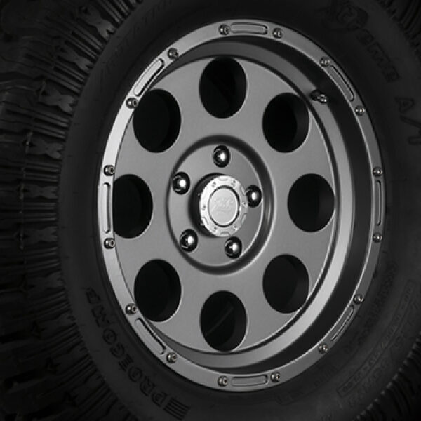 DuraTrail Alufelge Gunmetal Grey 9x17 ET +16 mit TÜV-Gutachten - Wrangler JK 07 -