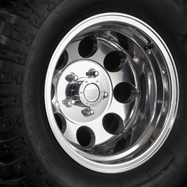 Alloys Alufelge  poliert 10x15 ET -42 Inkl. Prüfbericht (KEIN TÜV-Teilegutachten)