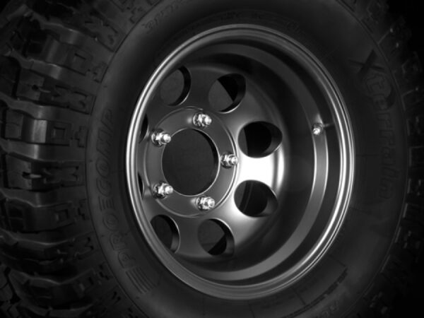 Alloys Alufelge schwarz 10x15 ET -43 mit TÜV-Gutachten