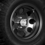 Alloys Alufelge schwarz 8x15 ET -20 mit TÜV-Gutachten