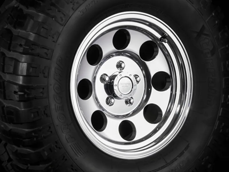 Alloys Alufelge poliert 7x15 ET 0 mit TÜV-Gutachten
