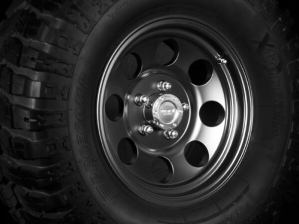 Alloys Alufelge schwarz 7x15 ET 0 mit TÜV-Gutachten