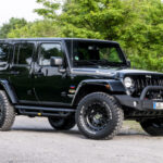 Alufelge Utah schwarz 8,5x17 ET +10 mit TÜV Gutachten - Wrangler JK 07 -