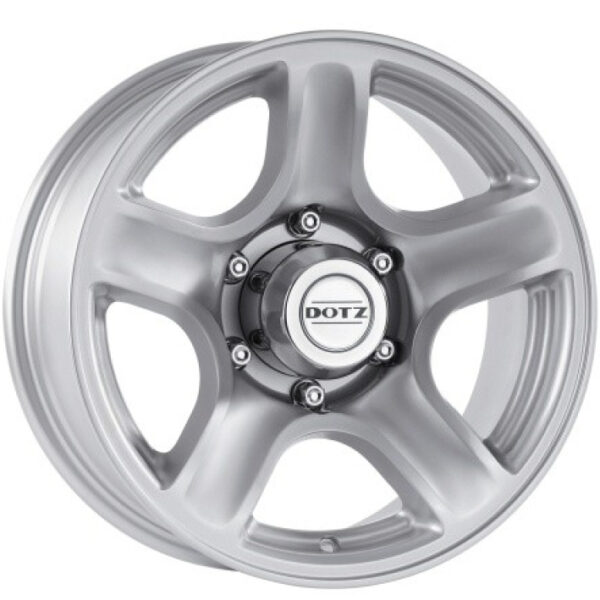 DOTZ-Alufelge Hamada 8x17 silber, 6x139,7, ET20