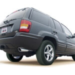 Endtop mit Endrohr 4.0-L. + 4.7-L. Edelstahl Grand Cherokee WJ / WG: 99 - 04