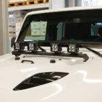 Halter für Led-Lightbars oder Zusatzscheinwerfern auf der Motorhaube Wrangler JK 07-18