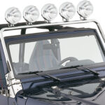 Lampenbügel ( Groß ) Edelstahl Wrangler CJ/YJ 87-95