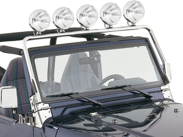 Lampenbügel ( Groß ) Edelstahl Wrangler CJ/YJ 87-95