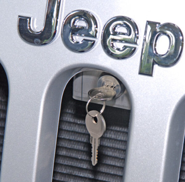 Haubenschloß Edelstahl - Wrangler JK 07 - 18