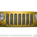 Kühlerschutz Edelstahl - Wrangler JK 07 - 15