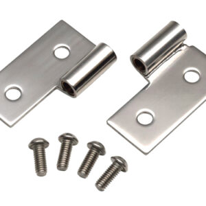 Türhalterset Edelstahl Lower Door Hinge Jeep CJ 76-86 I YJ 87-95