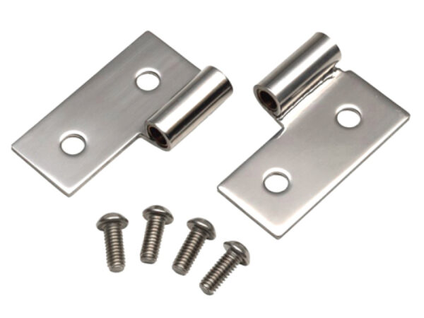 Türhalterset Edelstahl Lower Door Hinge Jeep CJ 76-86 I YJ 87-95