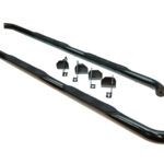 Seitenbügelset 4-Türer Ø 75mm schwarz Jeep JK 07-18