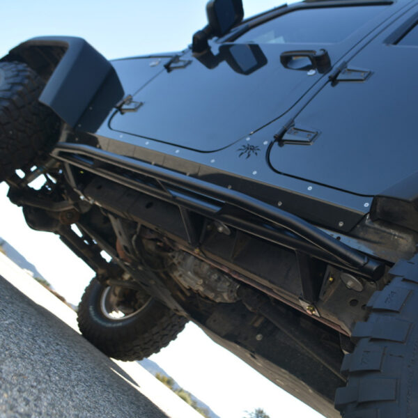 Flankenschutz Ricochet Rockers 4 Türer mit TÜV-Teilegutachten Frame Mounted Jeep JK 07-18