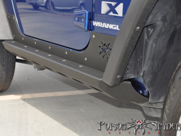 Flankenschutz Brawler Rocker Aluminium 2 Türer - Wrangler JK 07 - 18