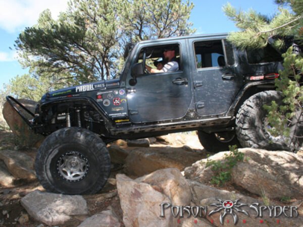 Flankenschutz Brawler Rocker Aluminium 4 Türer - Wrangler JK 07 - 18