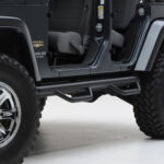 Seitenbügelset Nerf Steps schwarz 4-Türer - Wrangler JK Unlimited 07 - 16