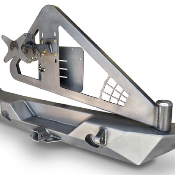 Heckstoßstange Rock Brawler 2 mit Ersatzradhalterung schmale Version - Wrangler JK 07 - 15