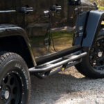 Flankenschutzset SRC mit TÜV schwarz 4 Türer Jeep JK 07-18