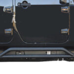 Flankenschutzset schwarz 4 Türer - Wrangler JK Unlimited 07 -18