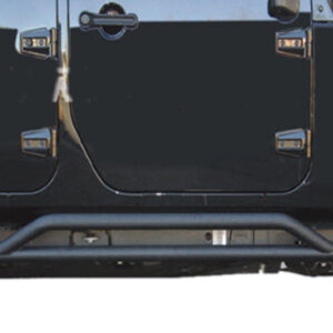 Flankenschutzset schwarz 4 Türer - Wrangler JK Unlimited 07 -18