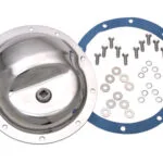 Differentialdeckel Edelstahl Dana 35, hinten