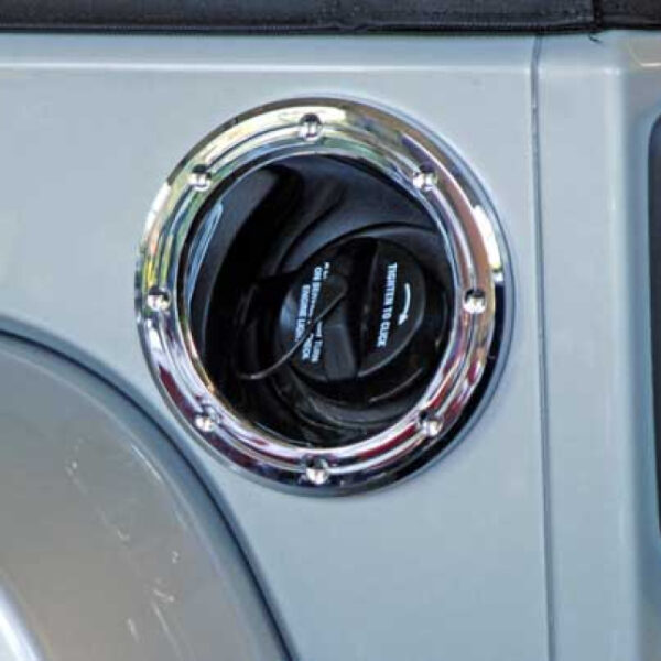 Tankblende, Plastik/Chrom, Wrangler JK, 07-