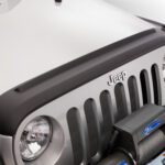 Wrap around-Bug Deflector Kunststoff mit Hecktür Protektor - Wrangler JK 07 - 18