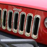 Kühlergrillblende ABS/Chrom - Wrangler JK 07-18