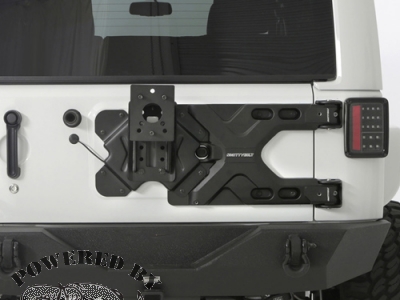 Ersatzradhalter  Heavy Duty mit TÜV Smittybilt Jeep JK 07-18