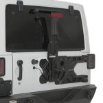 Ersatzradhalter Heavy Duty mit TÜV Smittybilt Jeep JK 07-18
