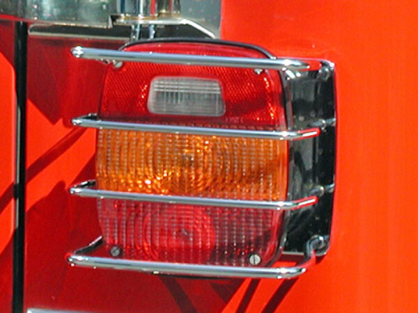 Rückleuchten-Schutzgitter Edelstahl CJ/YJ/TJ