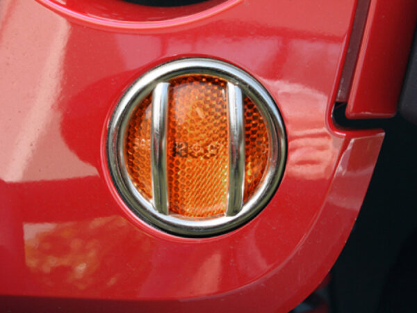 Lampenschutz, Edelstahl ( Blinker vorne), Wrangler JK, 07-