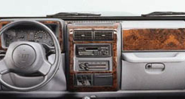 Armaturenblende Holzdekor-Imitat