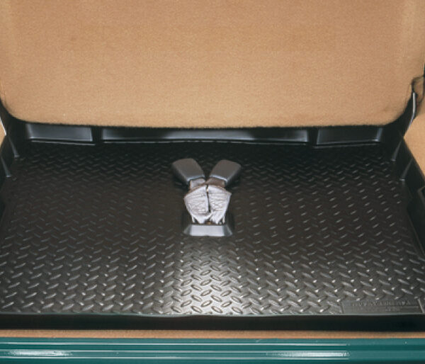 Gummi-Fußmattenset  Laderaum  schwarz  Husky Liners CJ: 76 - 86