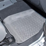 Gummi-Fußmattenset vorne grau