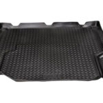 Gummi-Fußmattenset Laderaum schwarz - 2 Türer