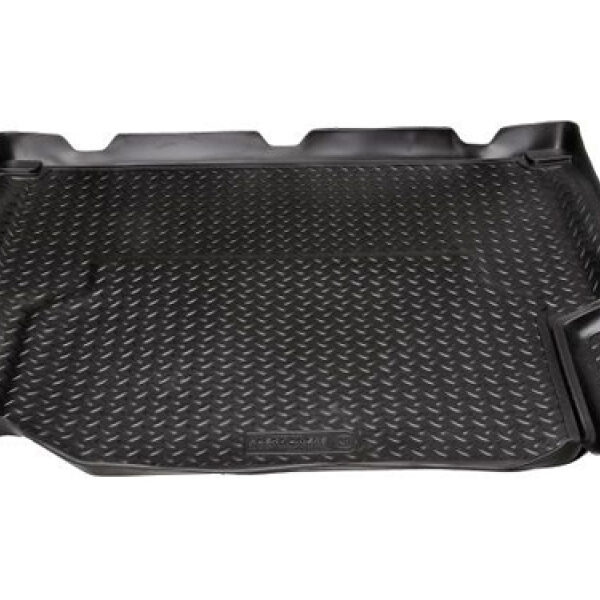 Gummi-Fußmattenset Laderaum schwarz - 2 Türer