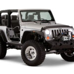 Bushwacker Airscoop Kunststoff - Wrangler JK 07 - 18