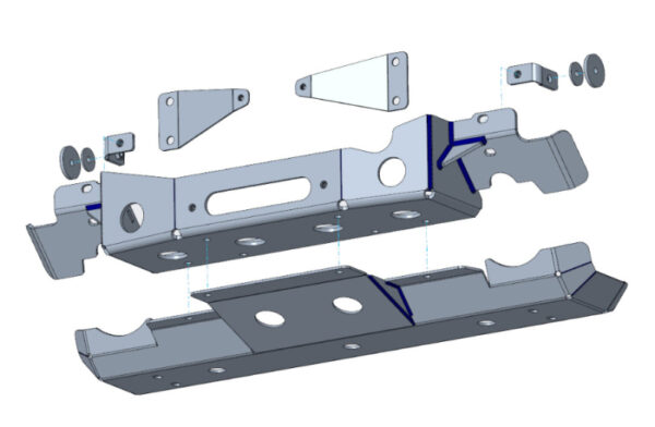 SEILWINDENANBAUSATZ INEOS GRENADIER, INKL. WARN ZEON 12