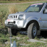 Seilwinden Set Suzuki Jimny Benziner mit WARN ProVantage 4500-S