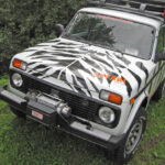 Windenanbausatz Lada Niva für WARN CE-M6000, 8000