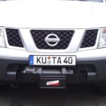 Windenanbausatz Nissan Navara D40, inkl. RSF-Abdeckung