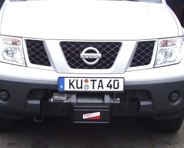 Windenanbausatz Nissan Navara D40, inkl. RSF-Abdeckung