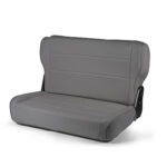 Klappbare Rücksitzbank grau