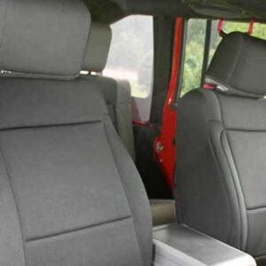 Sitzbezüge vorne schwarz