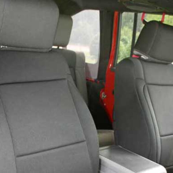 Sitzbezüge vorne schwarz