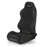 Racing seat black denim