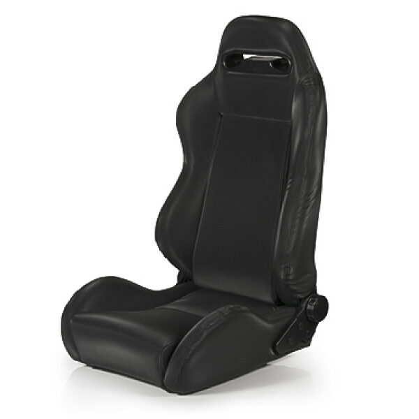 Racing seat black denim