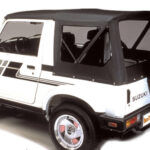 Ersatz Softtop schwarz/denim Economy Samurai SJ410: 82 - 03 | Samurai SJ413: 82 - 03